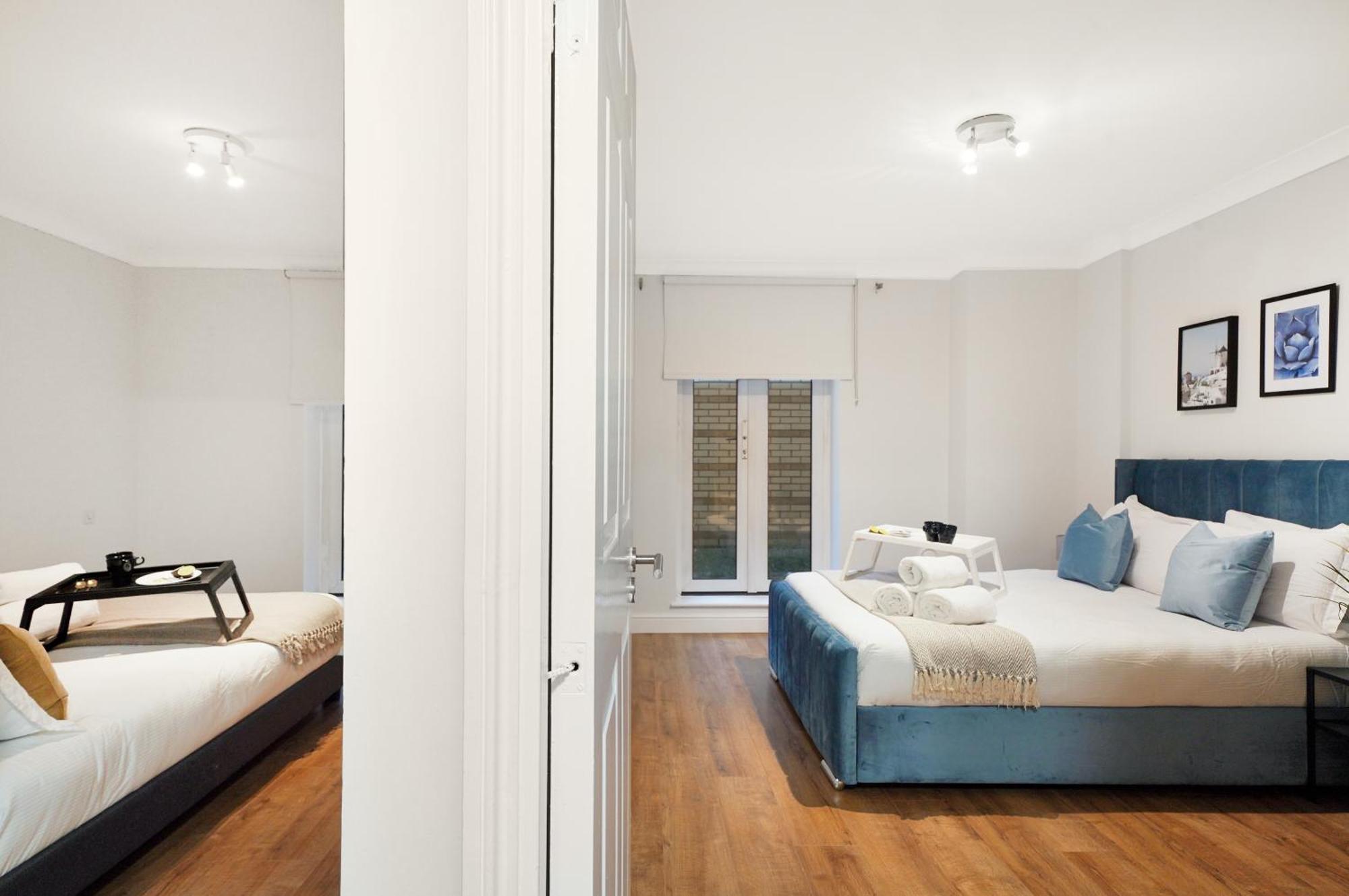 Luxury 3-bed With Private Garden En-suites & Underground Parking Prime Nw6 Location Appartamento *